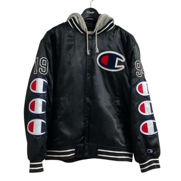ジャケット・アウター Supreme SatinJacket S Supreme 【値下げ】Supreme×Champion 18AW サテンジャケット