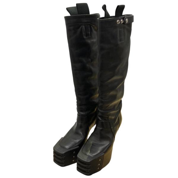 【定価約20万円】リックオウエンスRick Owensレザーブーツ・サイズ37 RICK OWENS(リックオウエンス) ブーツ(メンズ) - 海外通販のBUYMA