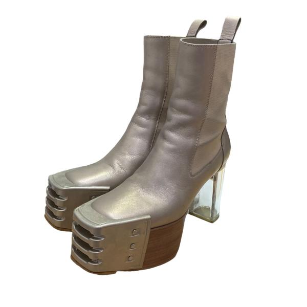 Rick Owens 【値下げ】RICK OWENS キスブーツ パールホワイト