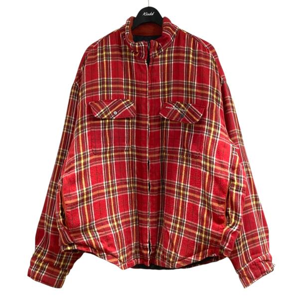 値下げ】PROJECT G／R ジップアップジャケット PADDED CHECK SHIRTS