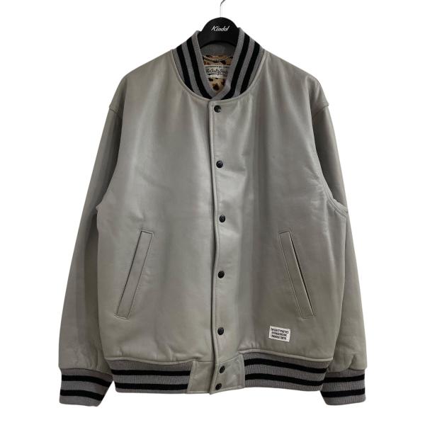 WACKO MARIA ワコマリア レザーブルゾン 「LEATHER VARSITY
