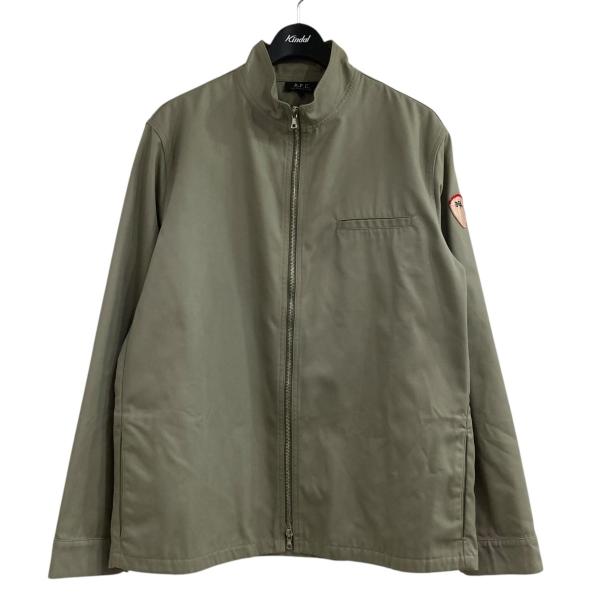A.P.C. 【値下げ】A．P．C． 90S ジップアップブルゾン カーキ サイズ