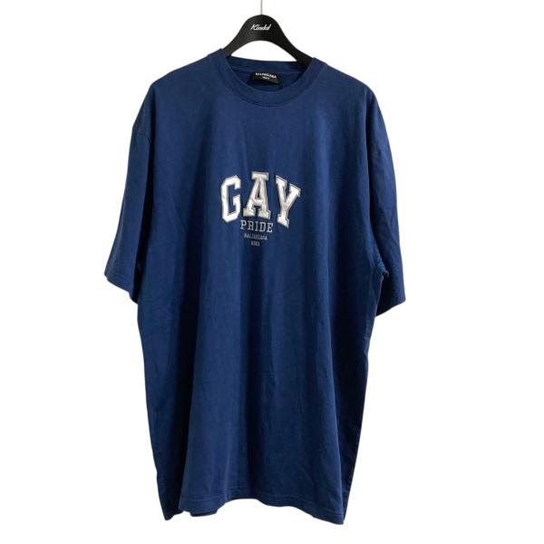 BALENCIAGA 【値下げ】BALENCIAGA ロゴ刺繍Tシャツ 651795