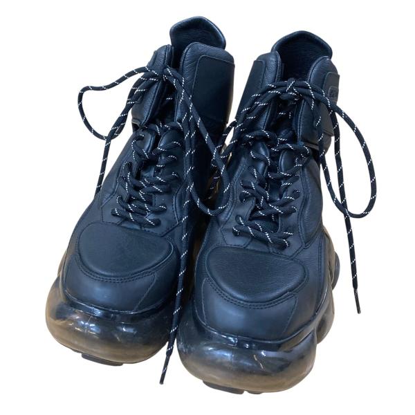 grounds グラウンズ GROUNDS ハイカットスニーカー ブラック