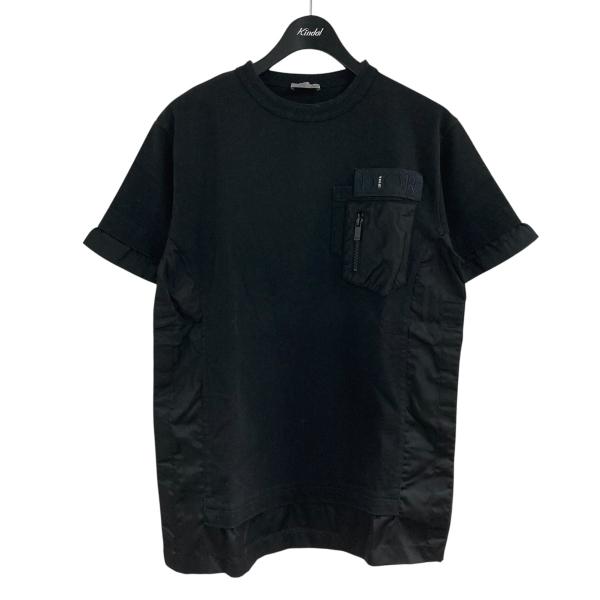 専用です‼️DIOR×Sacai 21AW ドッキングオーバーTシャツ カットソー Dior x sacai ・ ・ ・ ・ Docking Over Shirt size L