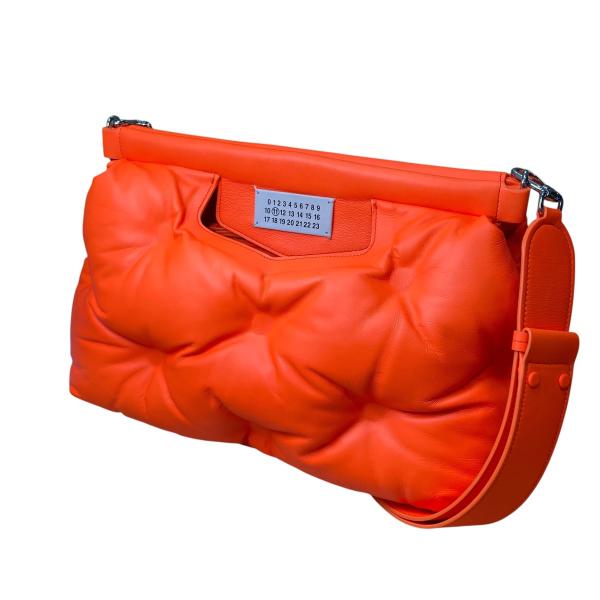 ⭐️ 極美品 マルジェラ 11 ハンド ショルダー バッグ オレンジ ラバー ⭐️ 極美品 マルジェラ 11 ハンド ショルダー バッグ オレンジ ラバー