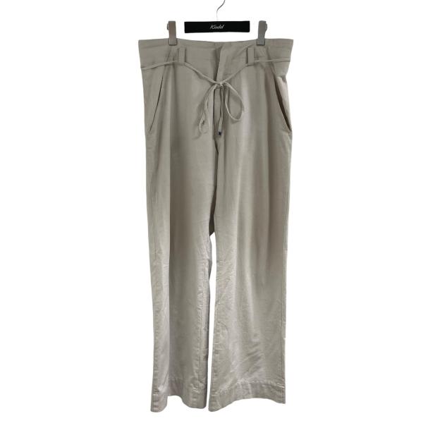 seya. 【値下げ】seya． エアコットンツイルナップパンツ ライトグレー