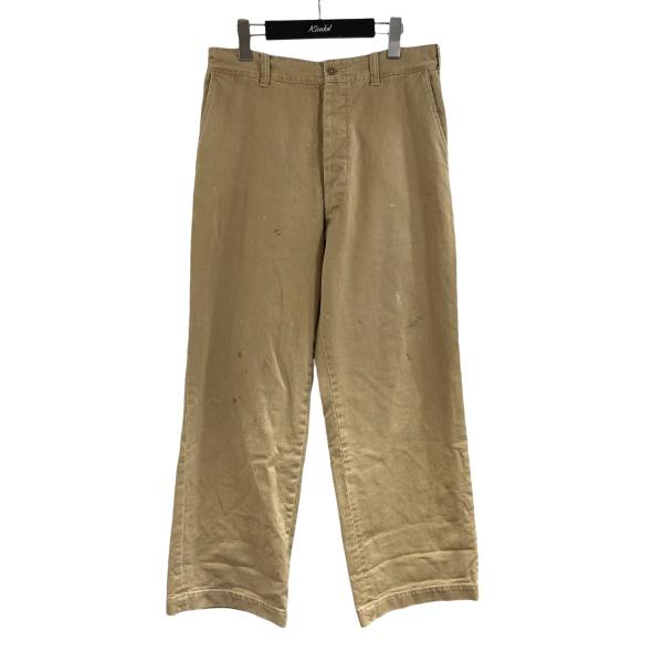 BOWWOW ペイント加工　チノパン Bowwow（バウワウ） 【値下げ】BOWWOW ペイント加工チノパンツ