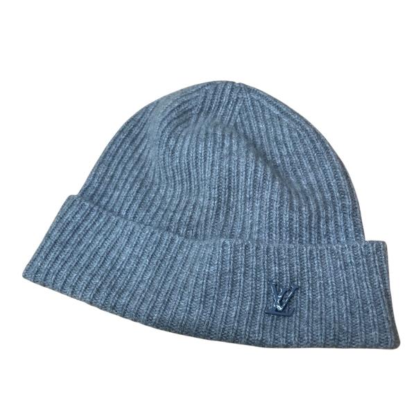 LOUIS VUITTON ルイヴィトン ニット帽 グレー サイズ