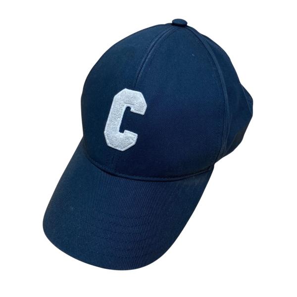 CELINE セリーヌ Cロゴベースボールキャップ ブラック サイズ：M