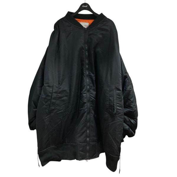 yoshiokubo（ヨシオクボ） yoshio kubo MA-1ジャケット ブラック