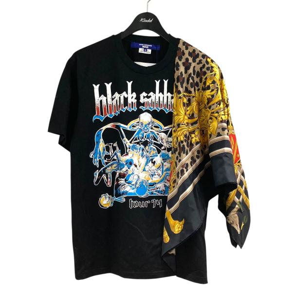 最終SALE)25s/s ジュンヤワタナベスカーフTシャツ JUNYA WATANABE MAN(ジュンヤワタナベマン) 25SSシルクスカーフT トップス
