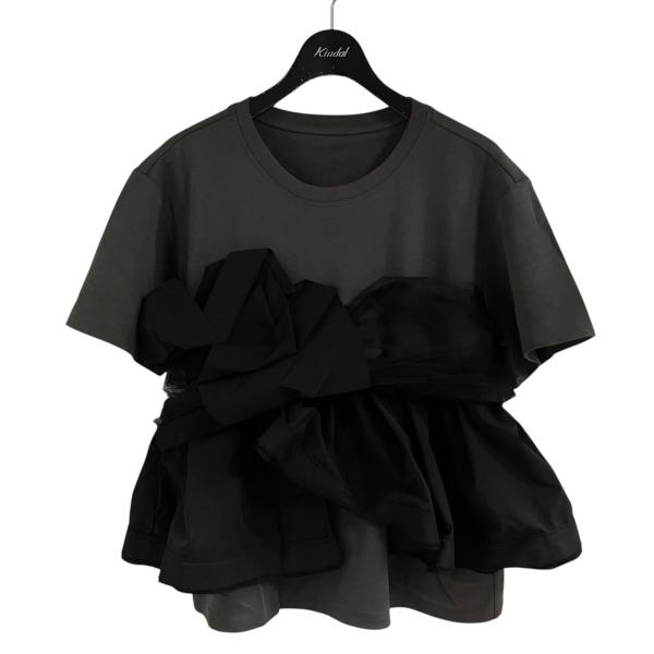 新品・未使用品　メゾンスペシャルDocking Twisted T-shirt MAISON SPECIAL（メゾンスペシャル） ドッキングツイステッドTシャツ