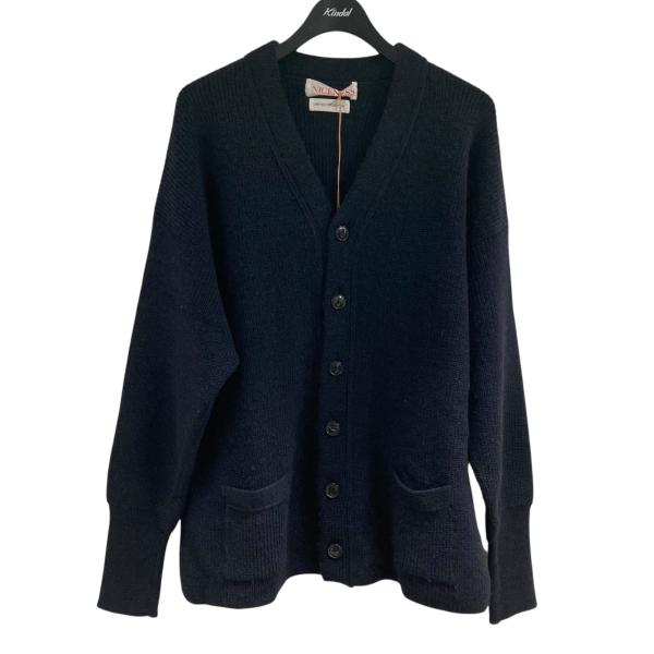 NICENESS 【値下げ】NICENESS ニットカーディガン ネイビー サイズ：L