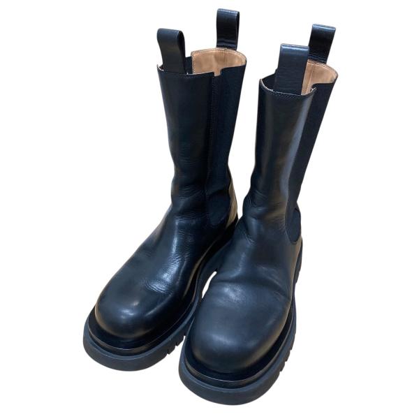 Bottega Veneta ラグブーツ size 41ハーフ　　ブラック BOTTEGA VENETA（ボッテガ・ヴェネタ） 【値下げ】BOTTEGA VENETA