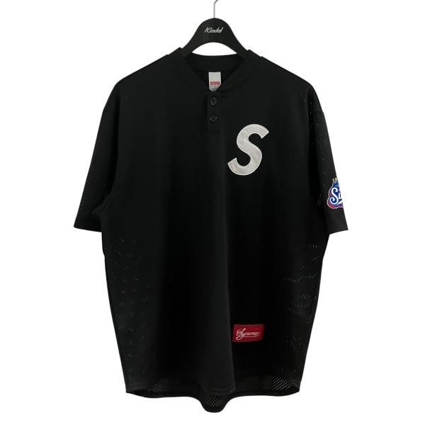 Supreme（シュプリーム） Supreme Sロゴベースボールヘンリーネック