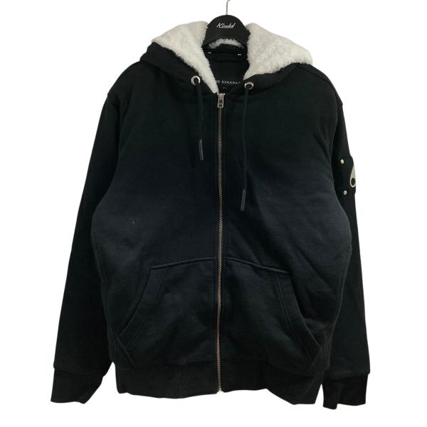 MOOSE KNUCKLES（ムースナックルズ） ボアパーカー ブラック サイズ：L