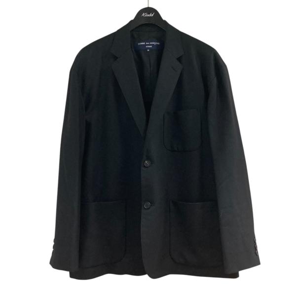 美品⭐️コムデギャルソン テーラードジャケット 襟ベロア ブラック M相当 楽天市場】【中古】COMME des GARCONSビッグセーラーカラージャケット