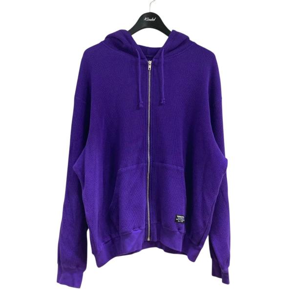supreme シュプリーム　サーマル　パーカー Supreme（シュプリーム） 「hooded zip up thermal purple」 サーマル