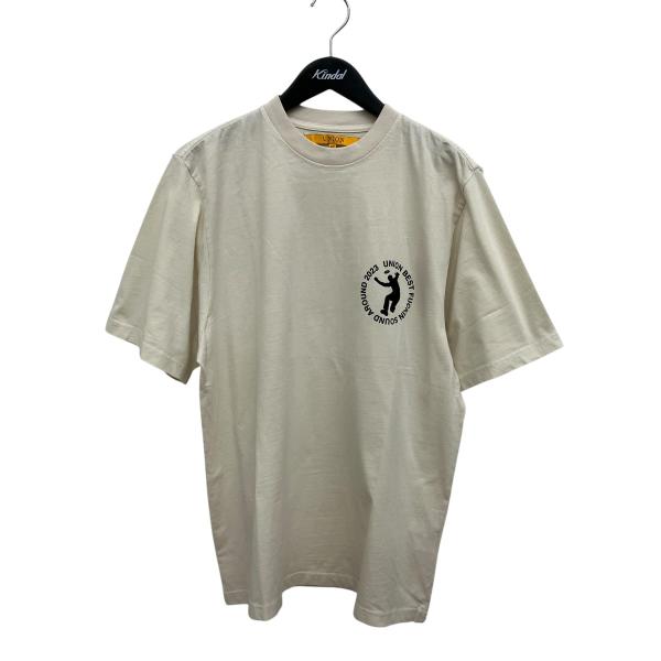 【値下げ】UNION 半袖Tシャツ アイボリー サイズ：3 (西宮今津店)