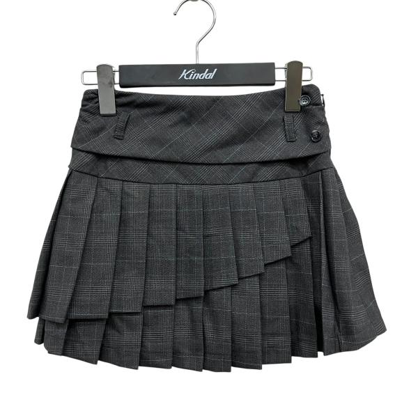 アンドマリー AND MARY チェックミニスカート AM1048 HOLLY MINI SKIRT