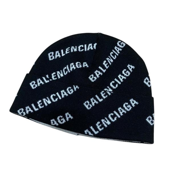 BALENCIAGA（バレンシアガ） バイヤスロゴビーニー ニットキャップ