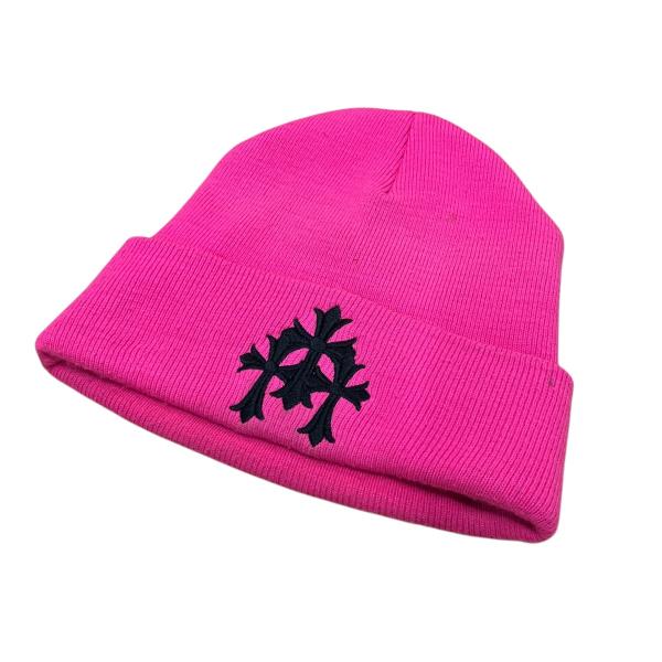 CHROME HEARTS（クロムハーツ） ニットキャップ ビーニー ショッキング