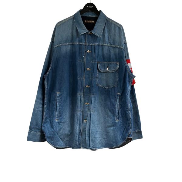 mastermind JAPAN（マスターマインド ジャパン） ロゴワッペンデニム 
