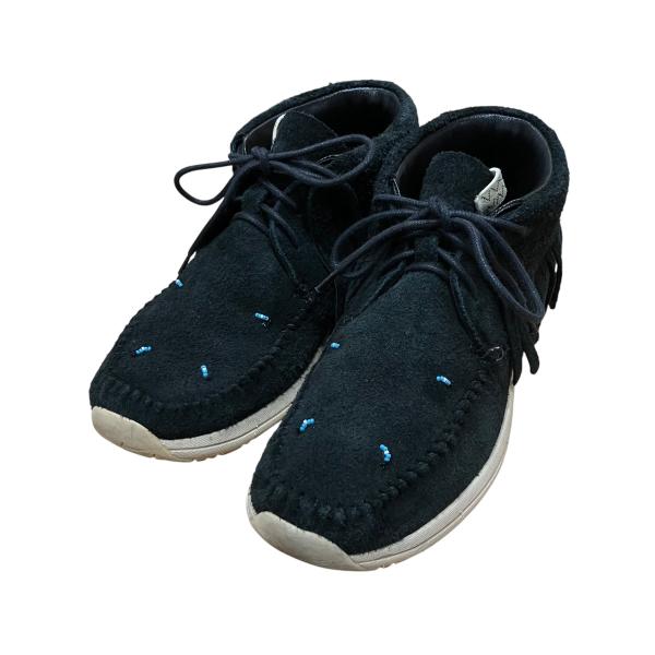 visvim ブラックウィングチップ　US9.5 visvim（ヴィズヴィム） ビズビム モカシンシューズ ブラック サイズ