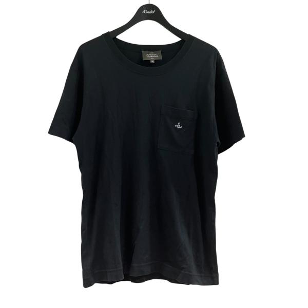 ヴィヴィアンウエストウッド ビッグオーブ 長袖カットソー ブラック 黒 Y2K Vivienne Westwood（ヴィヴィアンウエストウッド） ロゴエンブイロイ