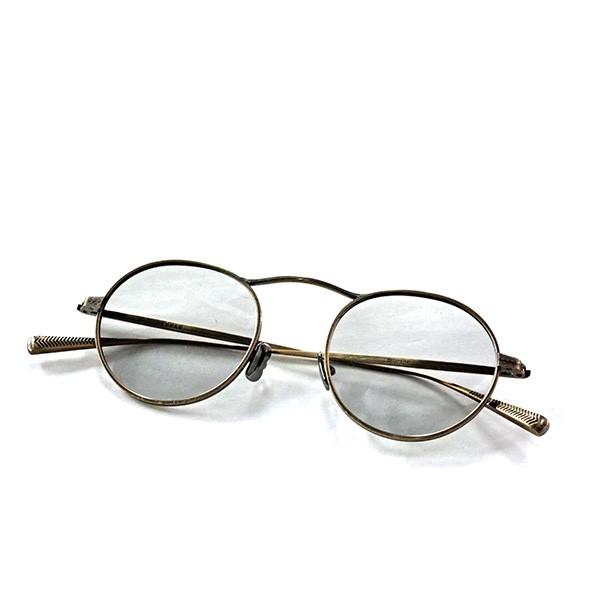 EYEVAN アイヴァン チタンフレーム眼鏡 safari (AG)アンティーク  