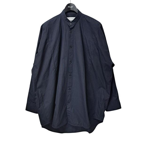 JIL SANDER　ジルサンダー/バンドカラーブラウス　シャツ　ロングシャツ jil sander バンドカラー シャツ ジルサンダー 【公式通販】