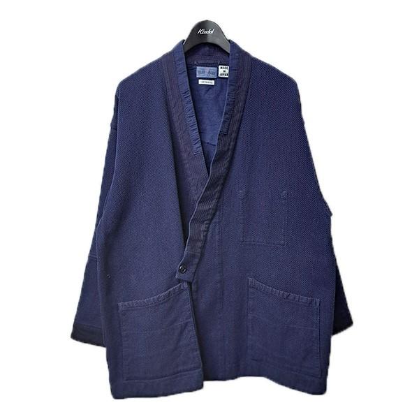 BLUE BLUE（ブルーブルー） 刺し子羽織ジャケット 1018852 インディゴ
