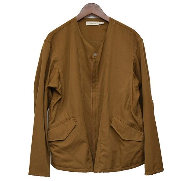 値下げ】nonnative SOLDIER JACKET WOOL TWILL ノーカラージャケット