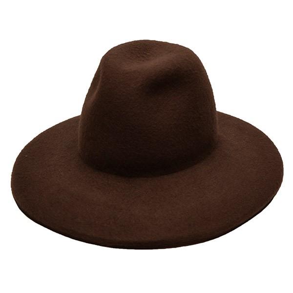 FRANK LEDER 【値下げ】FRANK RABBIT FELT HAT ラビットファーロング 