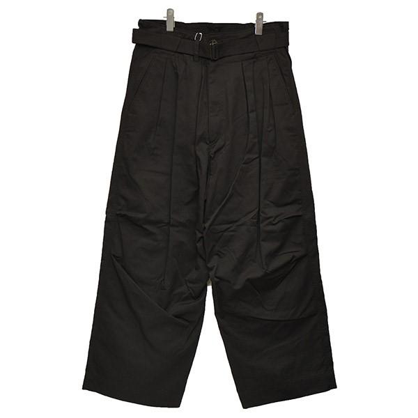 ESSAY 【値下げ】ESSAY 2023AW Belted Over Slacks ベルテッドワイド 