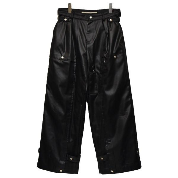 値下げ】Tamme 2023SS K-2B WIDE PANTS ワイドパンツ ブラック サイズ 