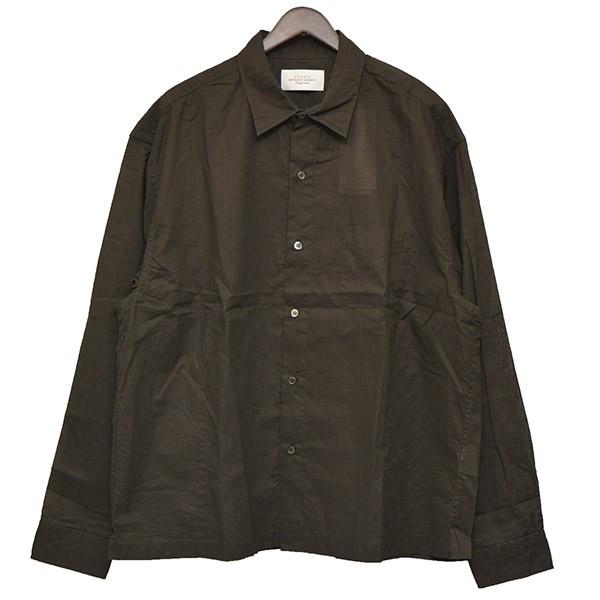 値下げ】UNUSED 2024SS Pigment Dyeing long sleeve shirt シャツ 