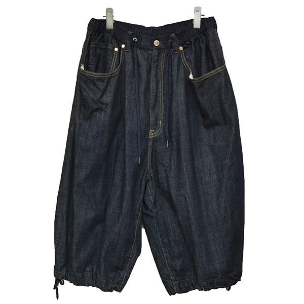フミトガンリュウ FUMITO GANRYU 5 pocket parkour denim pants デニム  