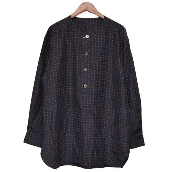 arts&science カラーレス　シルクシャツ arts&science カラーレス シルクシャツ arts&science カラーレス