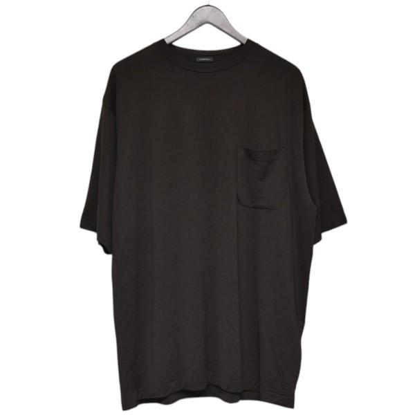 COMOLI コモリ 2023SS サマーウール天竺 Tシャツ X01-05013 ブラウン 