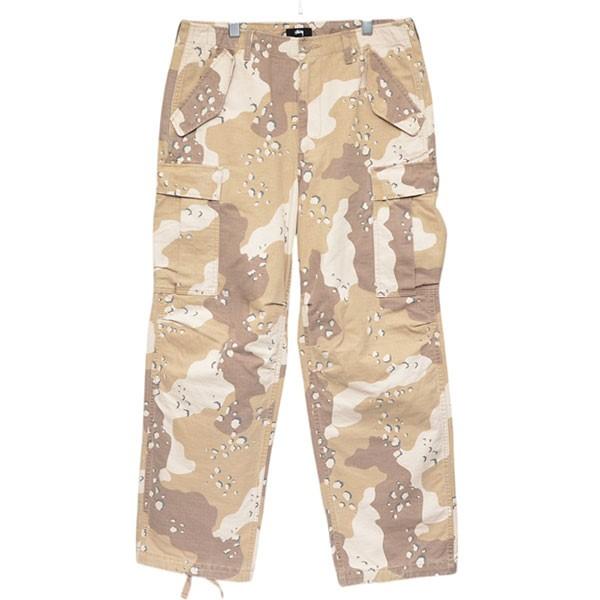 STUSSY ステューシー stussy MILITARY CARGO PANT RIPSTOP カモフラ  