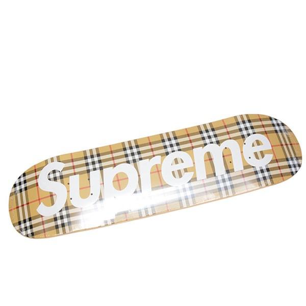 シュプリーム×バーバリー Supreme×BURBERRY 2022SS Skateboard Beige 