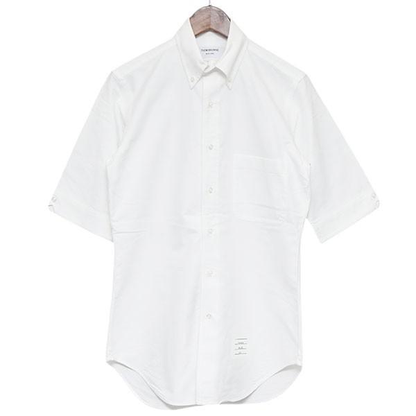 THOM BROWNE（トム ブラウン） ボタンダウンショートスリーブシャツ