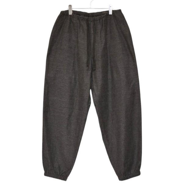 COMOLI コモリ カシミアシルク ドローストリングパンツ A03-03005 