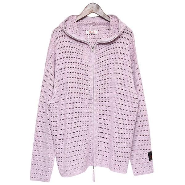シュウマン SYUMAN. 2025SS Crochet Hoodie メッシュジップ シュウマン SYUMAN. 2025SS Crochet Hoodie メッシュジップ
