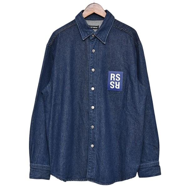 RAF SIMONS ラフシモンズ 2021AW RSロゴオーバーサイズデニム RAF SIMONS ラフシモンズ 2021AW RSロゴオーバーサイズデニム
