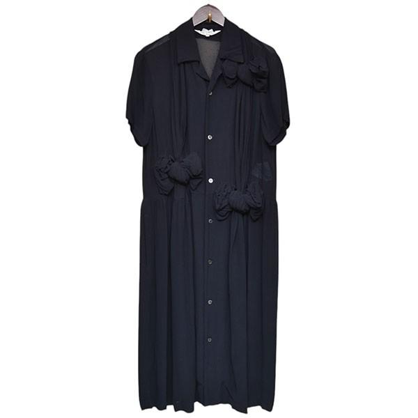 COMME des GARCONS 【値下げ】COMME 2012SS 製品染めシアーリボン 