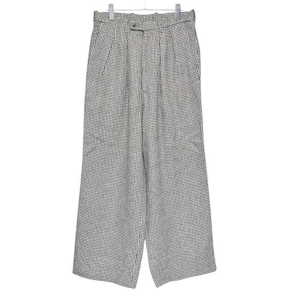 m’s braque エムズブラック 未使用 キュプラ レーヨン ワイド パンツ m's braque（エムズブラック）の「【m's braque for BOUCLE