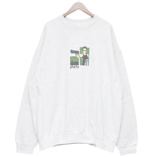 FANTASTICS buddix スウェット　グレー　Mサイズ ファッツ PHATS クルーネックスウェット グレー サイズ：2XL